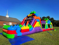 38ft Mega Blocks Obstacle Course