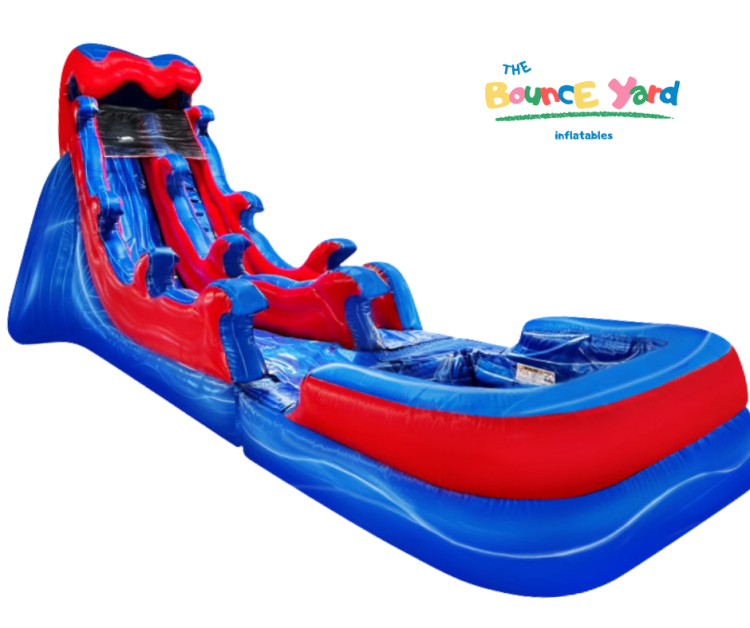 20ft Rocking Rapids Water or Dry Slide
