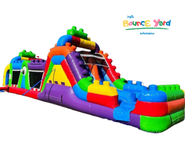38ft Mega Blocks Obstacle Course